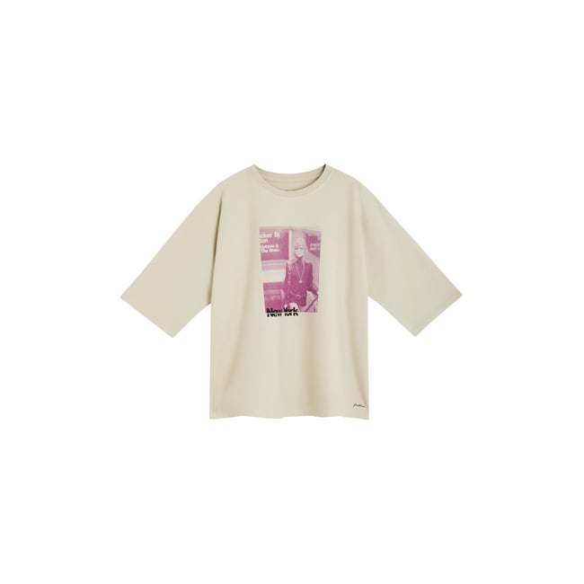 TSHIRT BILLIEGLORIA blanc casse <span itemprop=