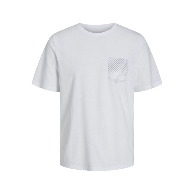 T-Shirt mit Brusttasche und rundem Ausschnitt - JACK & JONES