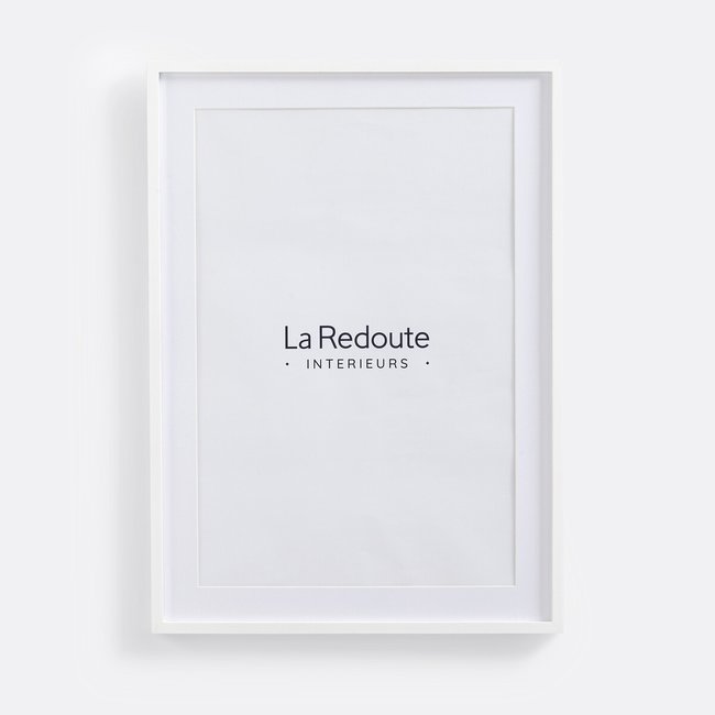 Cadre en pin 50 x 70 cm, Pineta Couleur blanc <span itemprop=