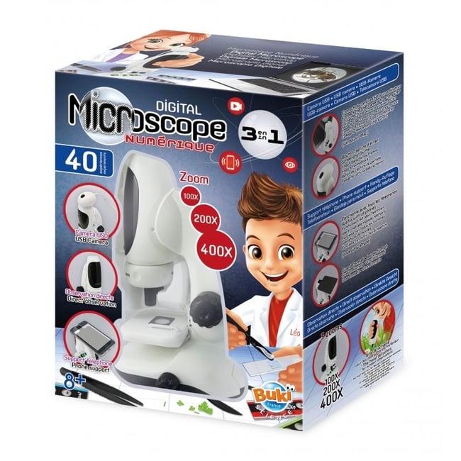 Microscope Vidéo - Buki - 3 En 1 - BUKI
