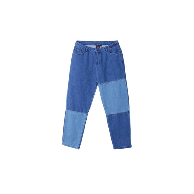 DENIM TROUSER Coton bleu <span itemprop=