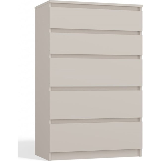 Commode haute 5 tiroirs collection MALWA - RECOLLECTION