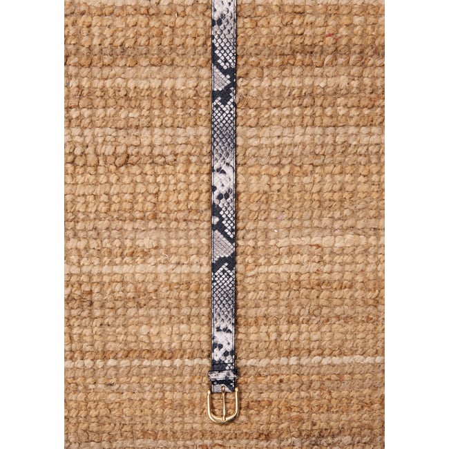 Ceinture  FREUD gris <span itemprop=