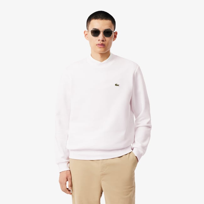 Sweatshirt molleton col rond - LACOSTE