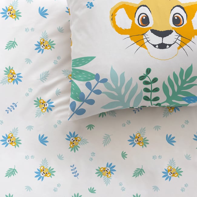 Le Roi Lion Disney - Parure de Lit Enfant - Housse de Couette Le Roi Lion Disney - Parure de Lit Enfant - Housse de Couette