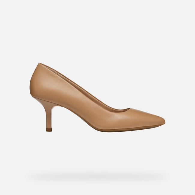 Escarpins  D KLEOPY beige <span itemprop=