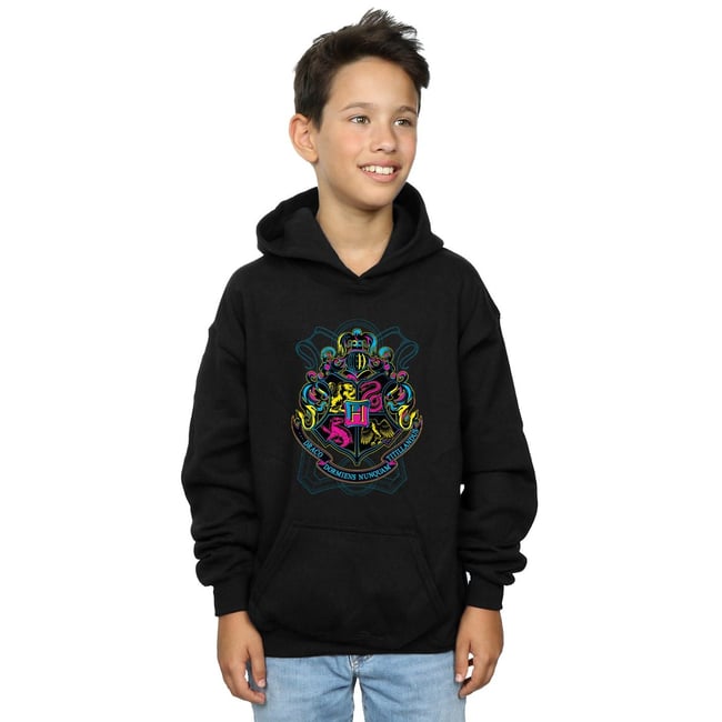 Sweat à capuche HOGWARTS noir <span itemprop=