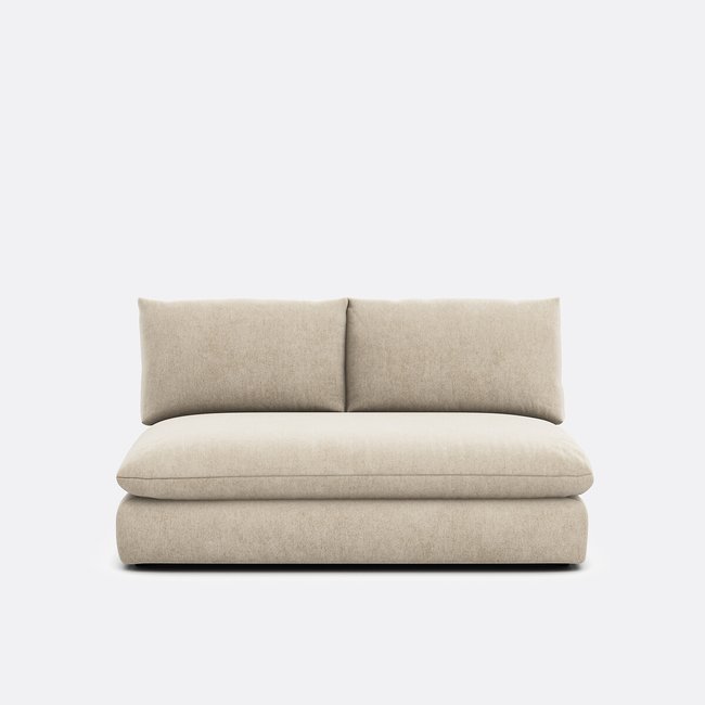 Banquette modulable 2 pl., polyester chiné, Malo - LA REDOUTE INTERIEURS