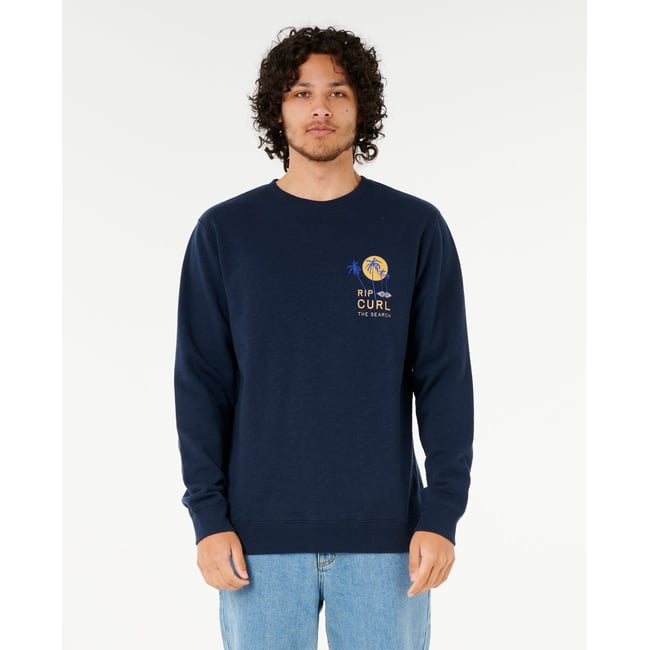 Polaire AOTS - CODY WELSH CREW bleu marine <span itemprop=