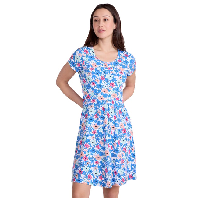 Robe ORCHID bleu vif <span itemprop=