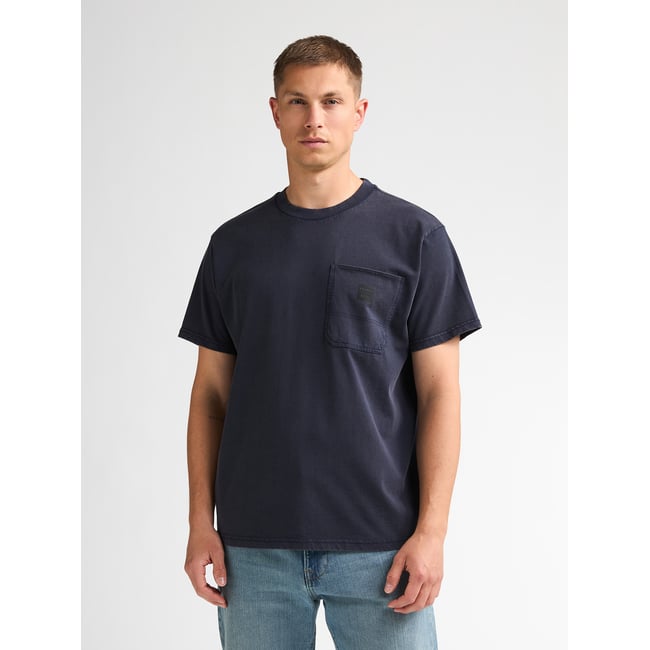 T-shirt en coton avec poche poitrine vaughn - PETROL INDUSTRIES