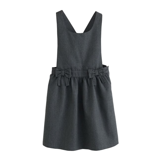 Robe chasuble d’école avec nœud à la taille - NEXT
