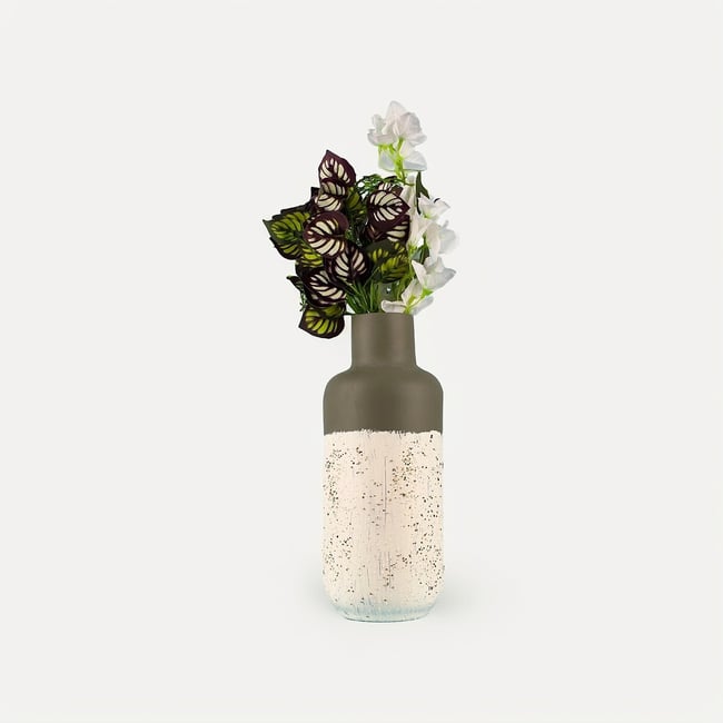 Декоративный горшок BK004 / БК004 белый SO'HOME