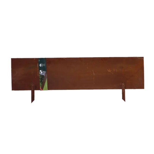 Bordure jardin acier rouillé motif 105x35cm - ESSCHERT DESIGN