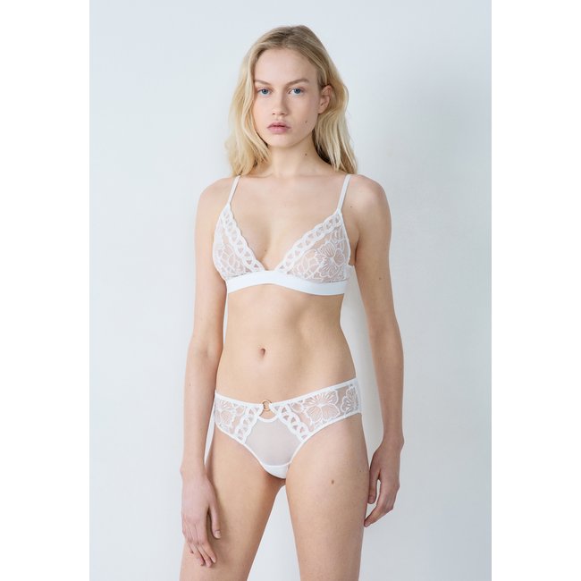 Hipster brodé PATCHOULI ecru <span itemprop=