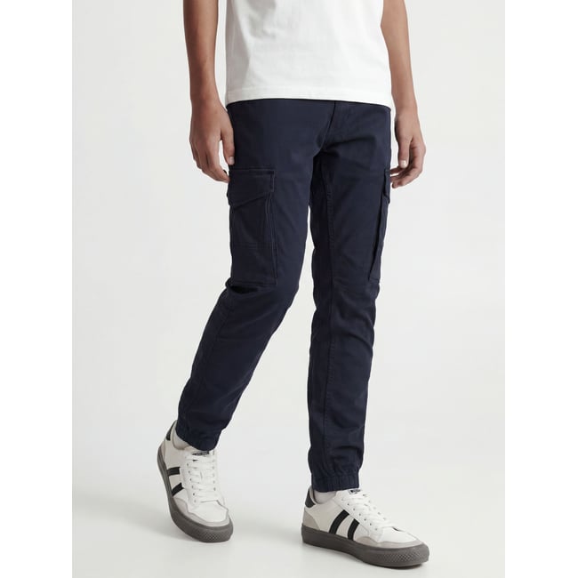 Pantalon Cargo navy blazer <span itemprop=