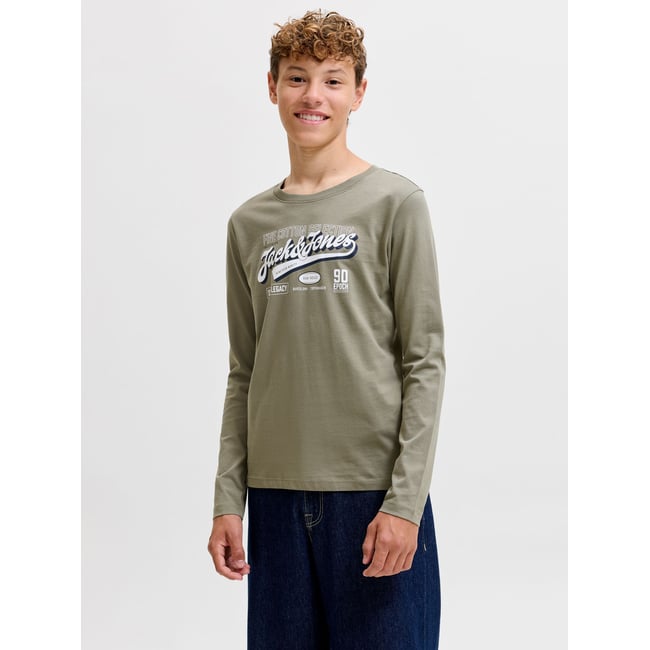 T-Shirt À Manches Longues - JACK & JONES JUNIOR