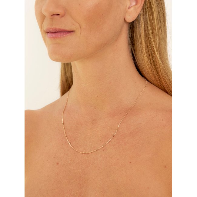 Chaîne maille forçat plaqué or plaqué or <span itemprop=