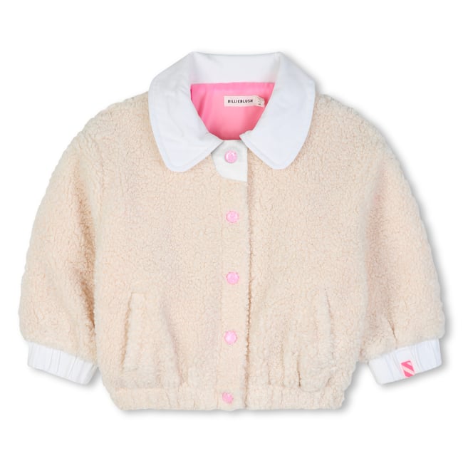 Blouson en polaire duveteuse tufo <span itemprop=
