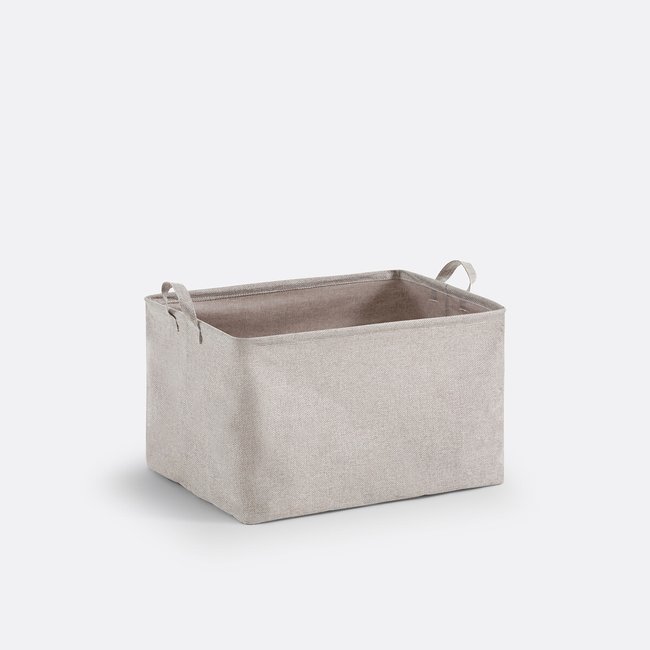Panière 100% polyester, Lihoa gris clair <span itemprop=