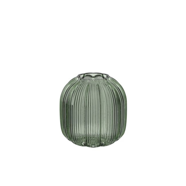 Vase FLEUR Couleur vert <span itemprop=