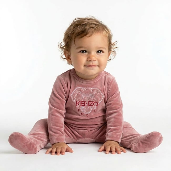 Pyjama bébé - Très bon état rose <span itemprop=