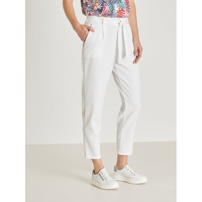 Pantalon raccourci élastiqué dos - DAXON