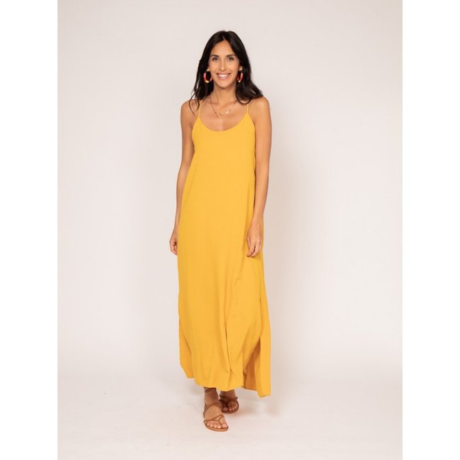 Robe Longue à Bretelles Iggy - DONA LISA