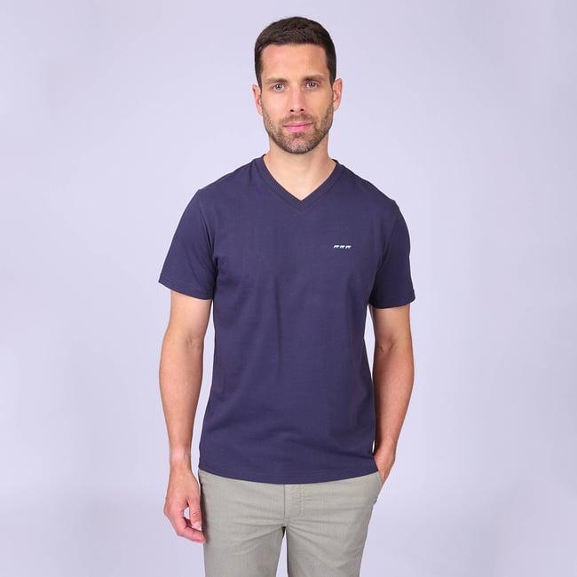 T-shirt Hunter bleu marine <span itemprop=