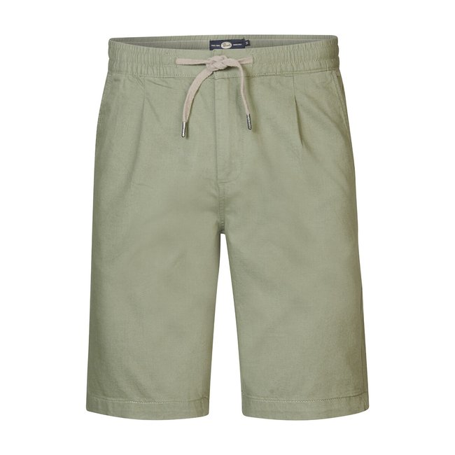 Cotton/Linen Drawstring Shorts - PETROL INDUSTRIES