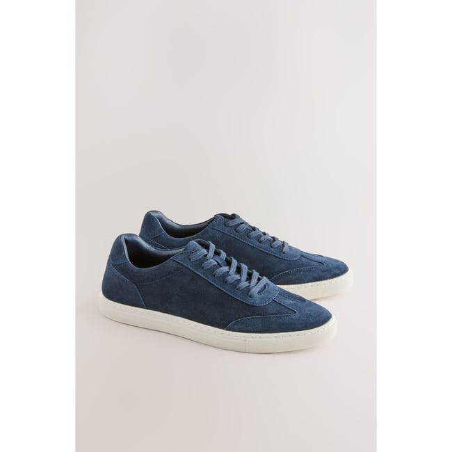 Baskets habillées en daim - NEXT