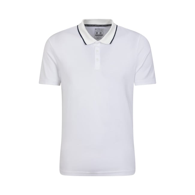 Polo TOURNAMENT blanc <span itemprop=