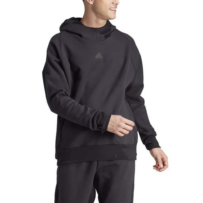 Felpa con cappuccio ZNE nero ADIDAS SPORTSWEAR