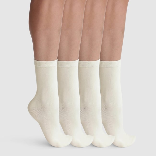 Lot de 2 paires de mi-chaussettes THERMO POLAIRE - DIM