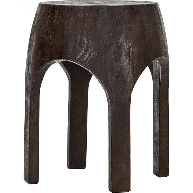 Tabouret en bois de manguier Woda Couleur v002230 <span itemprop=