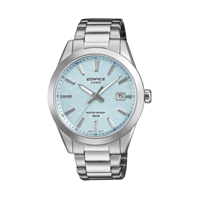 Montre Analogique  EDIFICE argenté bleu clair argenté <span itemprop=