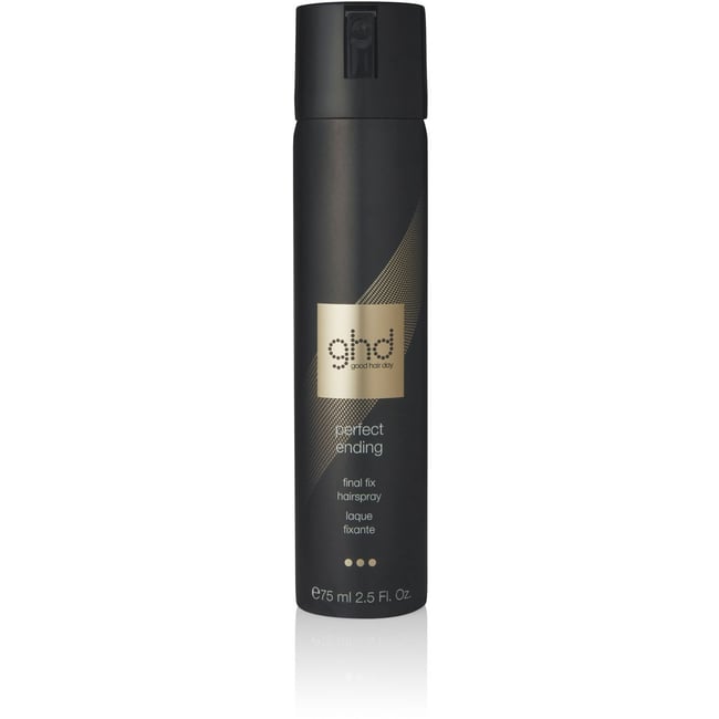 Soin capillaire fixante - perfect ending : tenue longue durée et séchage rapide pour un coiffage sans résidus - GHD