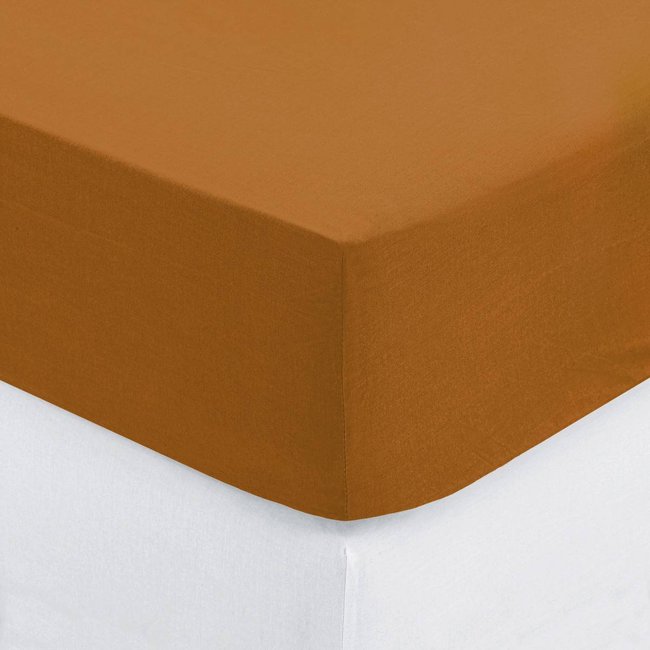 Drap-housse coton CARINA - ATMOSPHERA