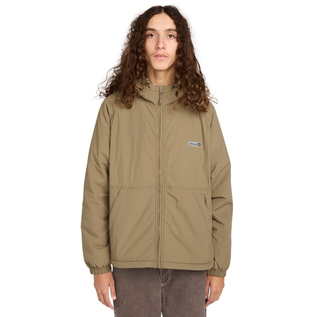Coupe-vent ALDER 2.0 POLAR marron stone gray <span itemprop=