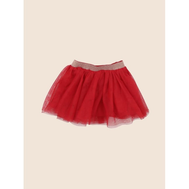 Jupe - Très bon état rouge, or <span itemprop=