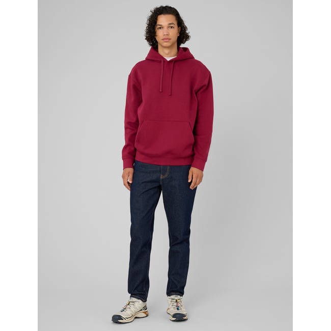 Jean 5 poches relaxed bleu moyen <span itemprop=