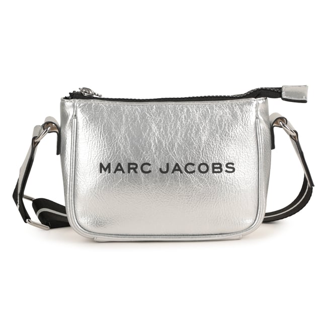 Sac à main en tissu enduit silver <span itemprop=