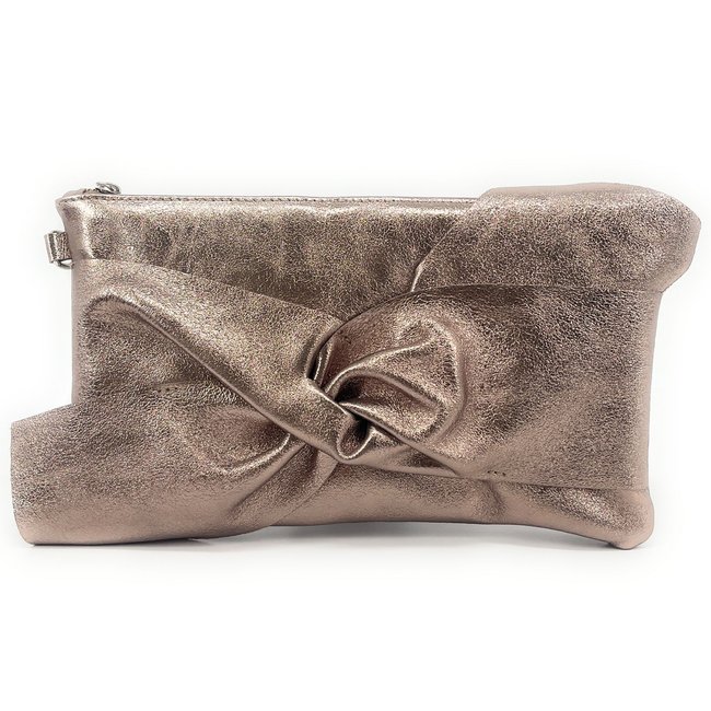 Pochette en cuir irisé SHERAZADE - OH MY BAG