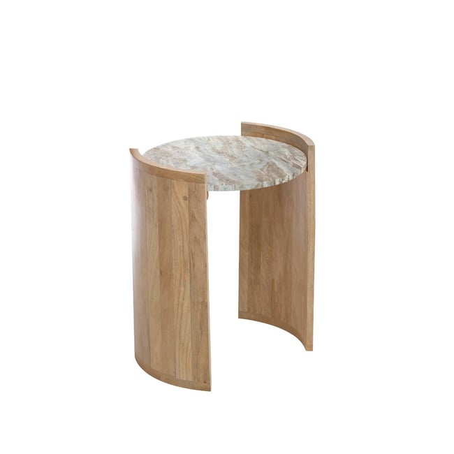 Bout de canapé en bois de manguier ISABELLA Couleur v002237 <span itemprop=