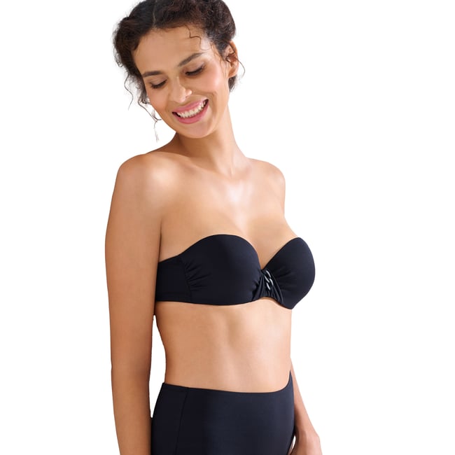 Haut maillot de bain bandeau balconnet préformé PALMA - LISCA
