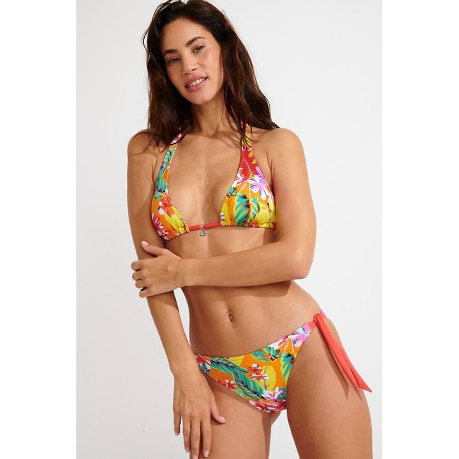 Bikini Nucodimka Sunsummer orange bedruckt <span itemprop=