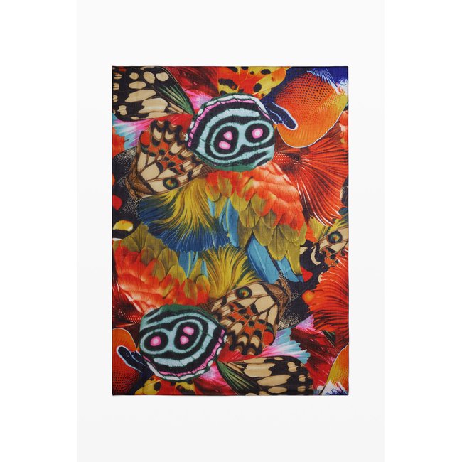 Desigual - Foulard conçu par Mr. Christian Lacroix multicolore <span itemprop=