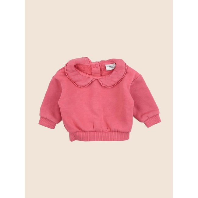 Sweat - Bon état rose <span itemprop=