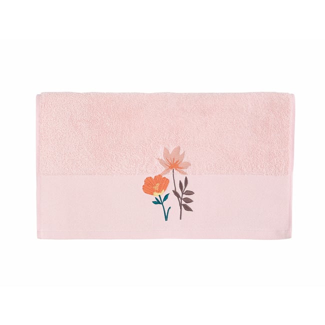 Serviette de toilette ANGELICA poudre <span itemprop=