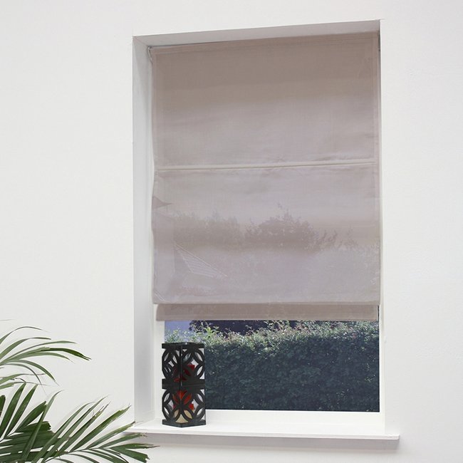 Store bateau voile taupe <span itemprop=